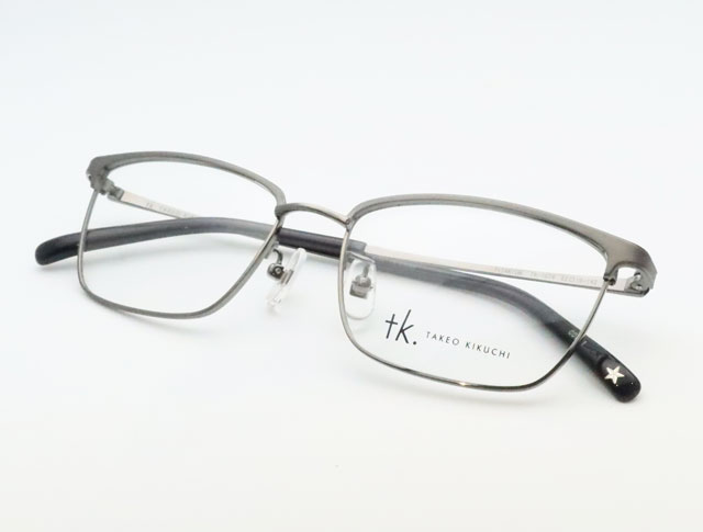 楽天市場】レンズつき TKティーケー メガネ TK-1076 1 グレー 度つき