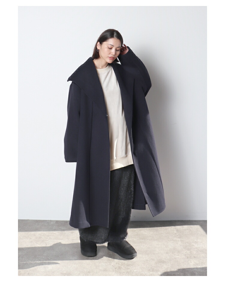 楽天市場】ハーフハンドメイド ロングコート : MERI