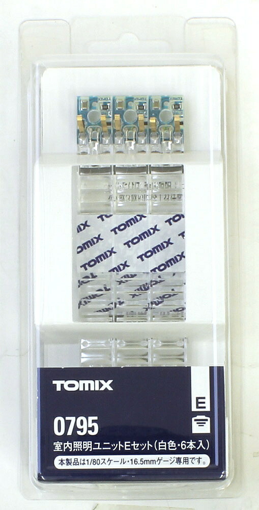 楽天市場】室内照明ユニットEセット 白色・6個入【TOMIX・0795】「鉄道