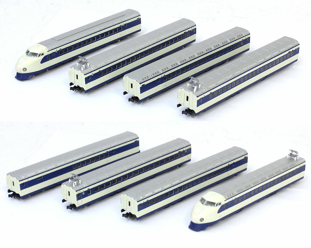 楽天市場】0系2000番台新幹線 「ひかり こだま」 8両基本セット【KATO