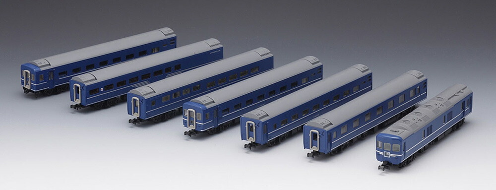 楽天市場】24系25-100形特急寝台客車（はやぶさ）セット（7両）【TOMIX