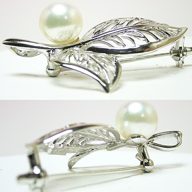 楽天市場】パール ブローチ（6310）【割引クーポンあり】アコヤ真珠