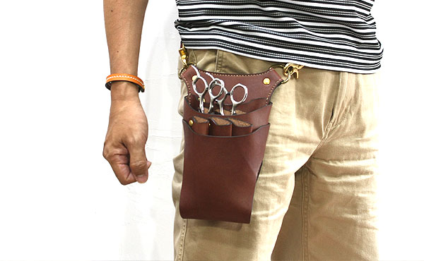 楽天市場】栃木レザー シザーケース 6丁・3丁 オーダーメイド【お好み