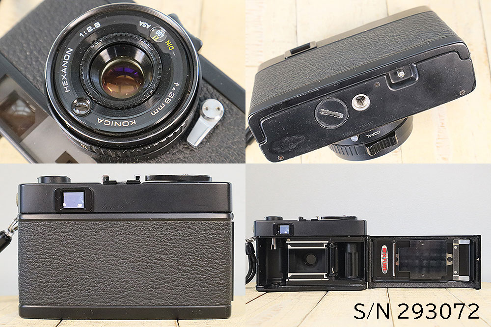 楽天市場】【整備済】【保証付 】 コニカ KONICA C35 ブラック S/N