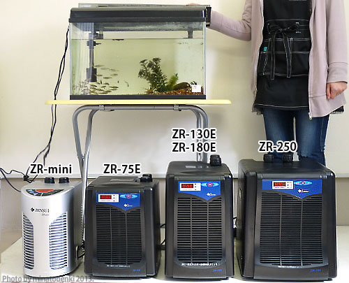 楽天市場】ゼンスイ 水槽用クーラー ZR-75E (冷却水量300L以下/淡水