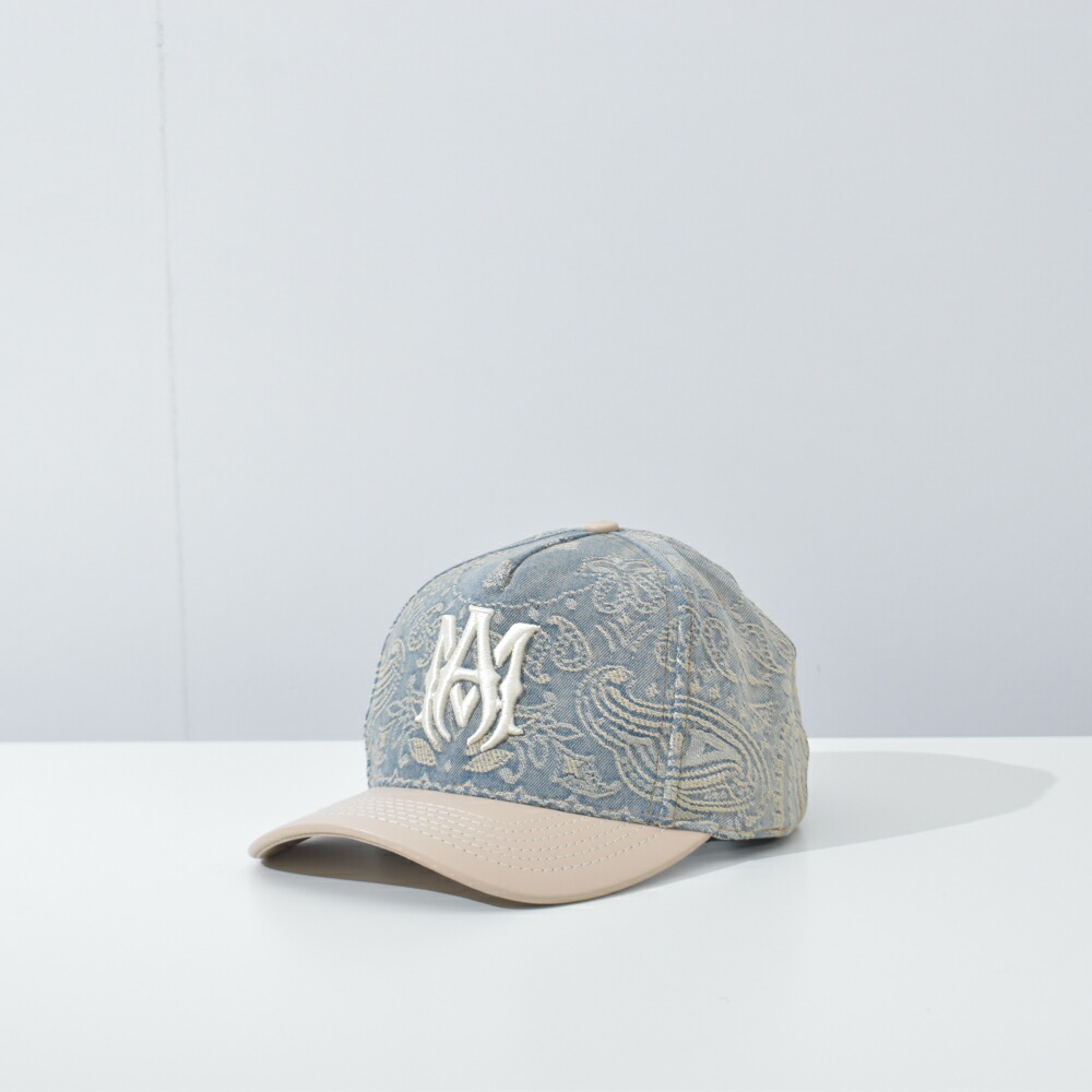 楽天市場】AMIRI アミリ 帽子 キャップ デニム バンダナ ジャカード