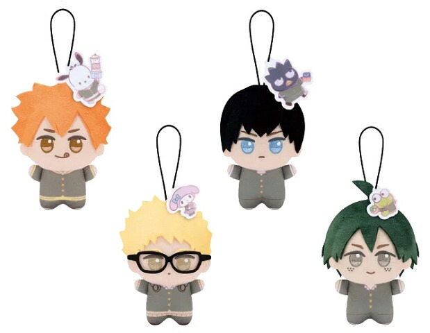 楽天市場】ハイキュー×サンリオキャラクターズ ちびぐるみ vol.1 全4種