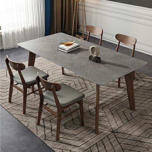 楽天市場】ダイニングテーブル セラミック天板 アッシュ材 食事
