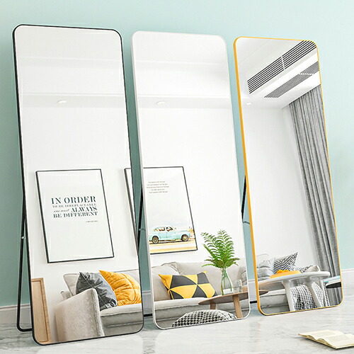 楽天市場】【レビュー特典】スタンドミラー 全身 姿見鏡 高さ160cm