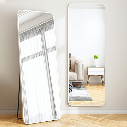 楽天市場】【レビュー特典】スタンドミラー 全身 姿見鏡 高さ160cm