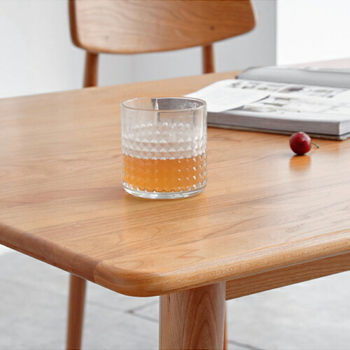 楽天市場】ダイニングテーブル 単品 5点セット チェリー材 無垢材