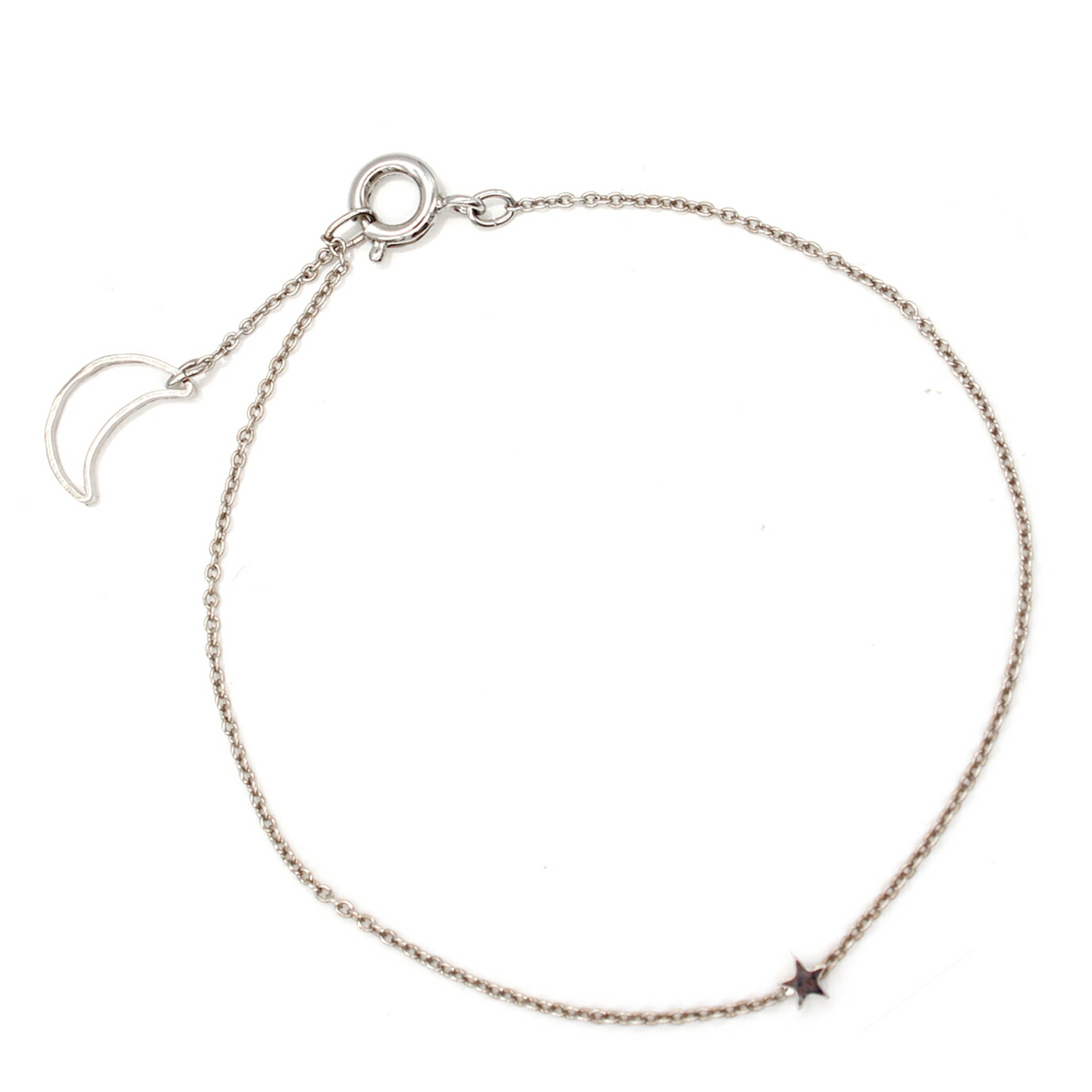 楽天市場】ブレスレット レディース 女性用 星 月 三日月 三ケ月