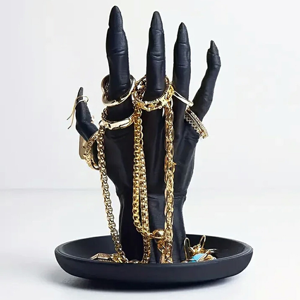 楽天市場】スカルハンド/デビルハンド ディスプレイ 1個 ブラック 黒色