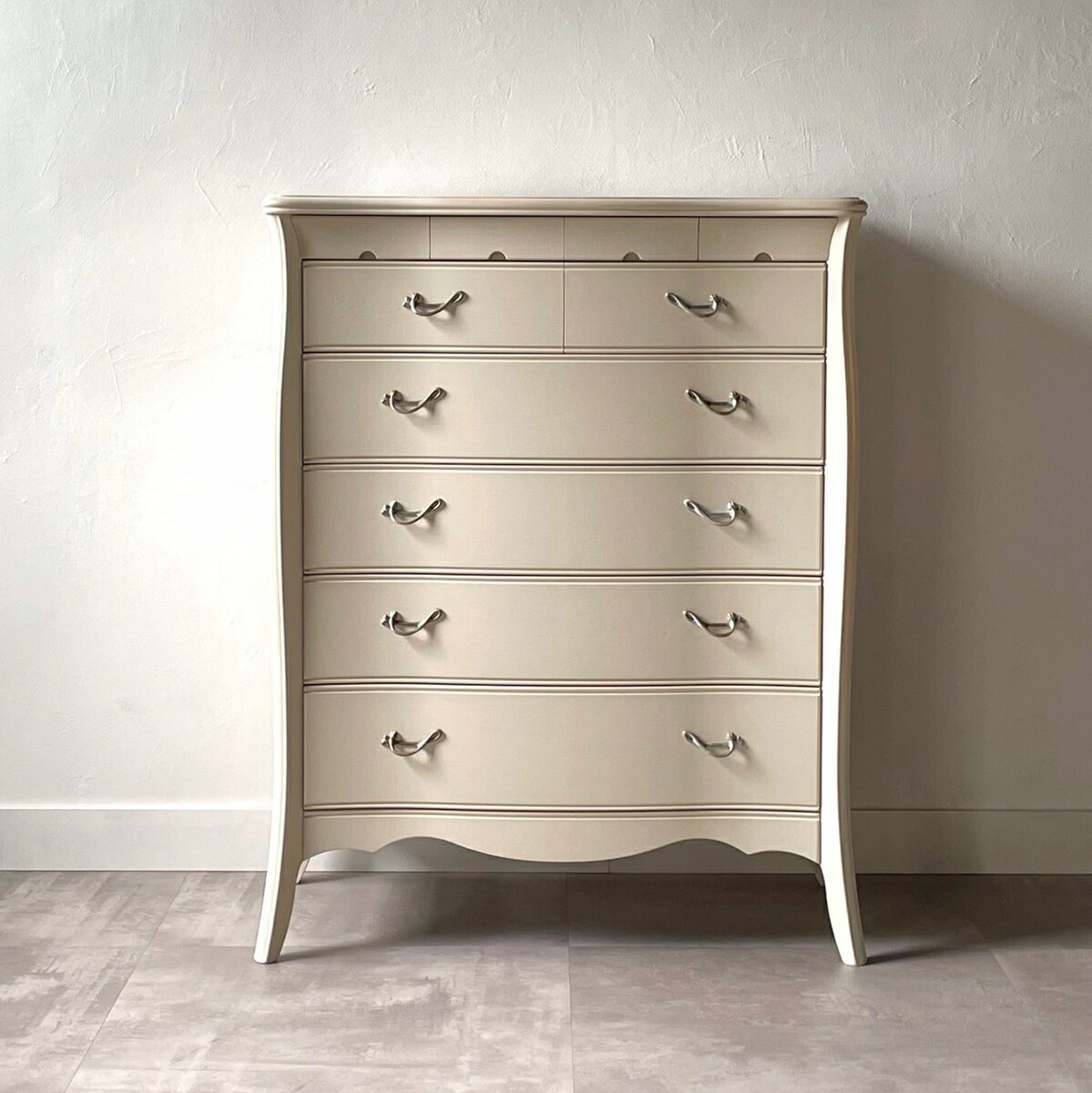 取付無料！IDC大塚家具 松永工房 カンティーニュ 猫脚姫系ホワイト