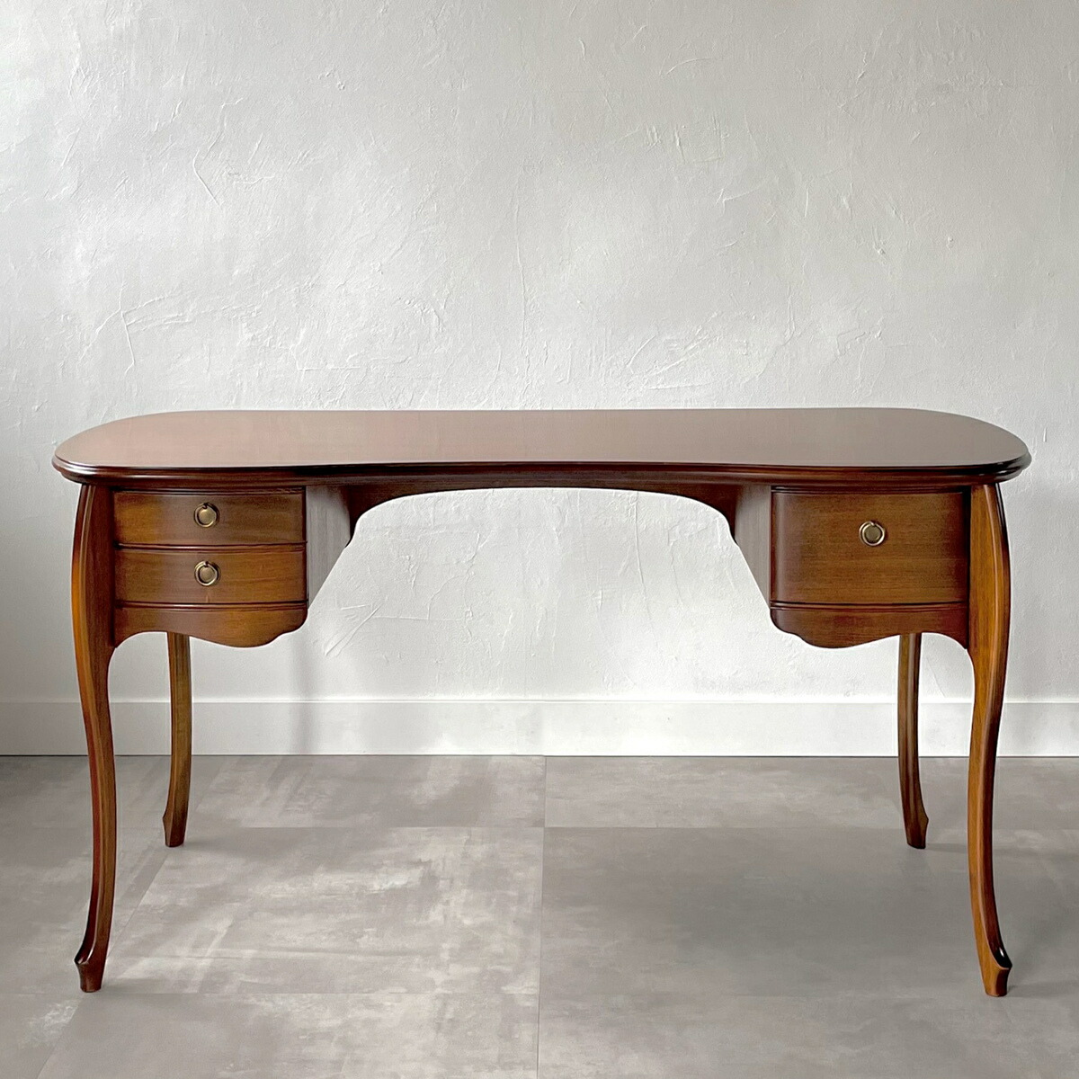 楽天市場】松永工房 カンティーニュ デスク 猫脚家具 クラシック家具