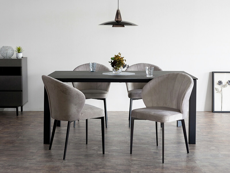 楽天市場】ダイニングチェア シェルチェア シェル型 単品 クロス 椅子