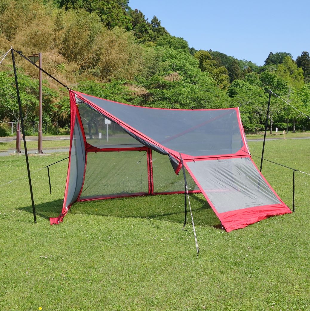 廃盤品】snow peak /タープスクリーン レクタL/蚊帳 【公式通販】