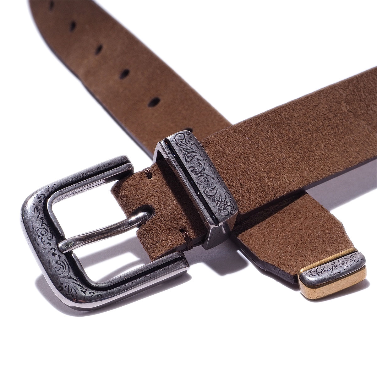 楽天市場】ブルネロクチネリ 装飾バックル チップ付きレザーベルト