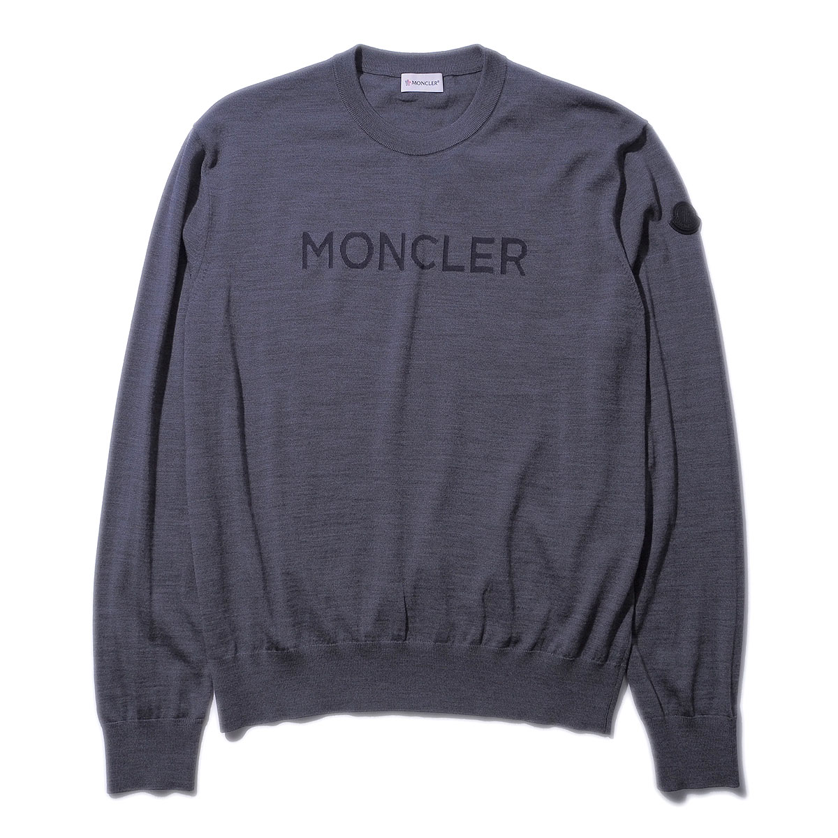 楽天市場】MONCLER（柄ロゴ）（ニット・セーター｜トップス）：メンズ