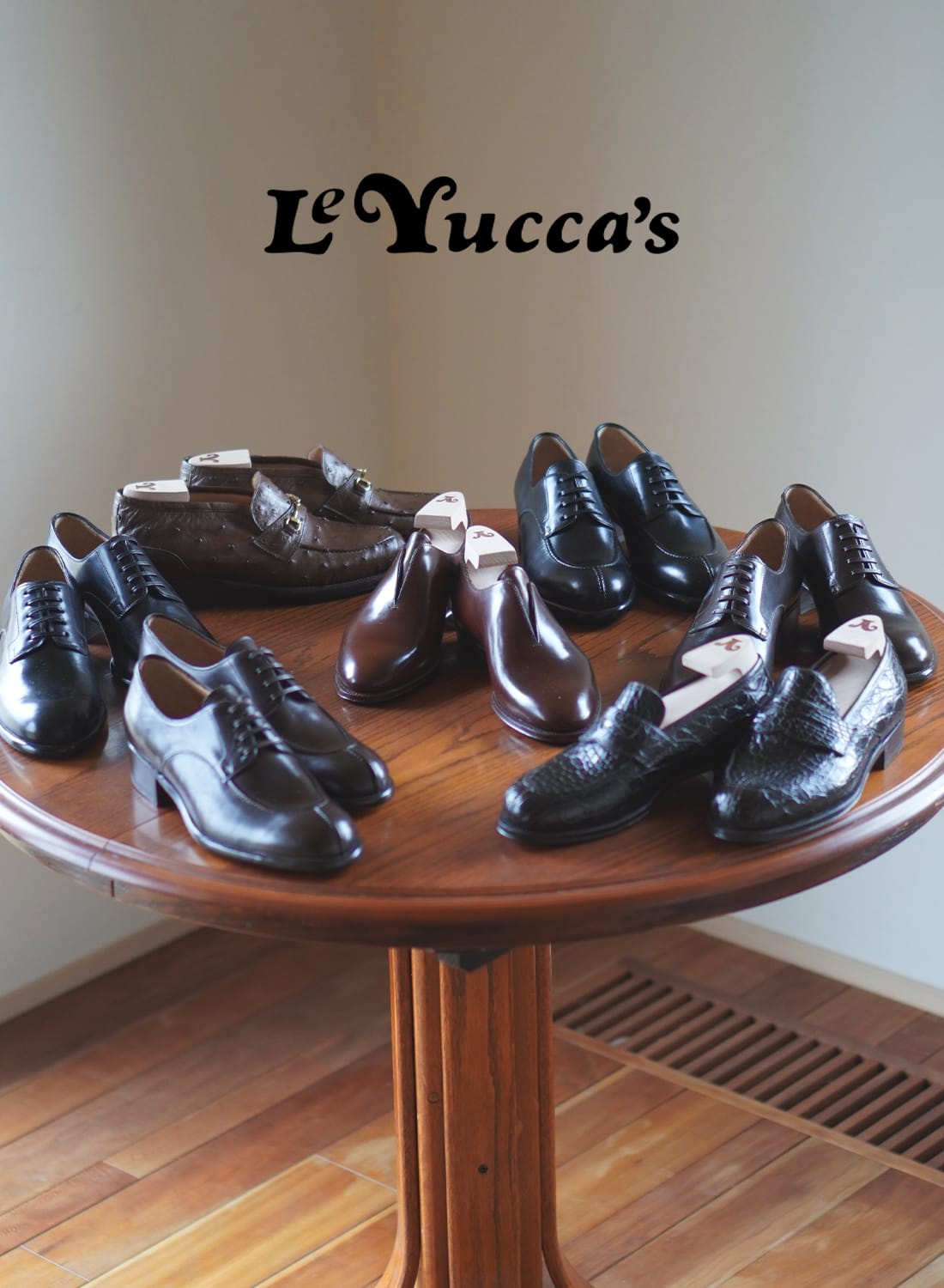 楽天市場】Le Yucca's(レユッカス)/Plane Toe(プレーントゥ)/Y30019