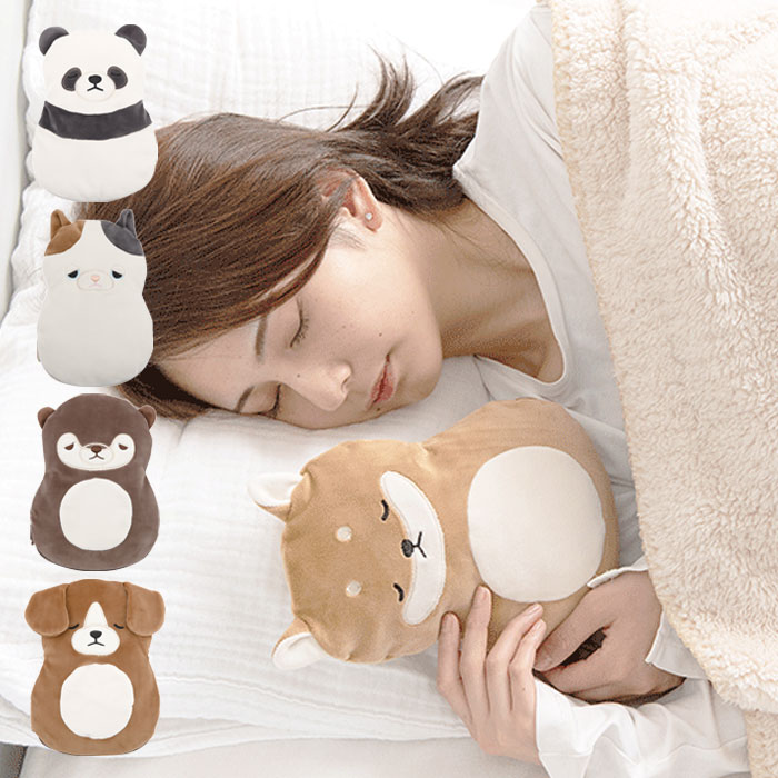 楽天市場】湯たんぽ かわいい 電子レンジ ぬいぐるみ シリコン