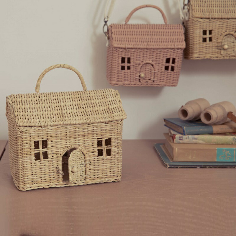 楽天市場】【送料無料】 Olli Ella（オリエラ） CASA CLUTCH STRAW