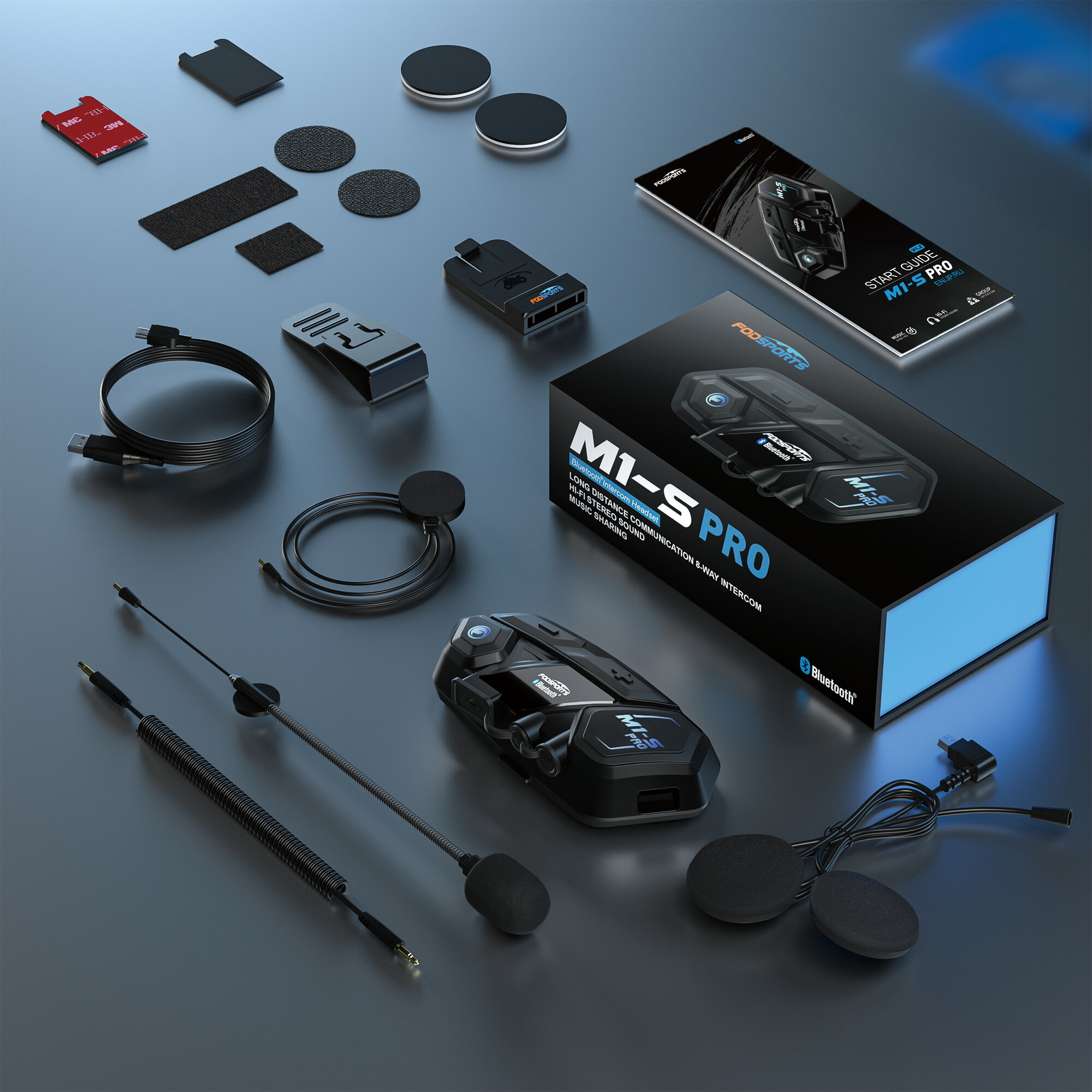 楽天市場】バイクインカム M1-S Pro 在庫有り 1年保証 FODSPORTS