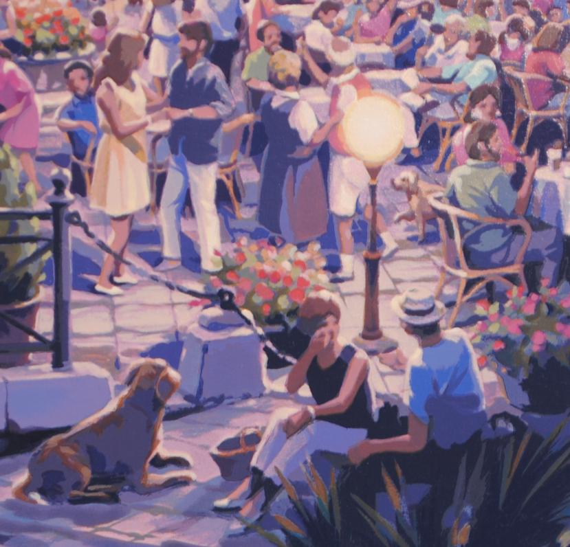 楽天市場】笹倉鉄平 カフェ・ベラ・ノッテ 海 絵画 風景画 イタリア