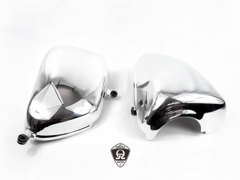 楽天市場】Kawasaki W650 W800 サイドカバー アルミ : モトパーツ 楽天