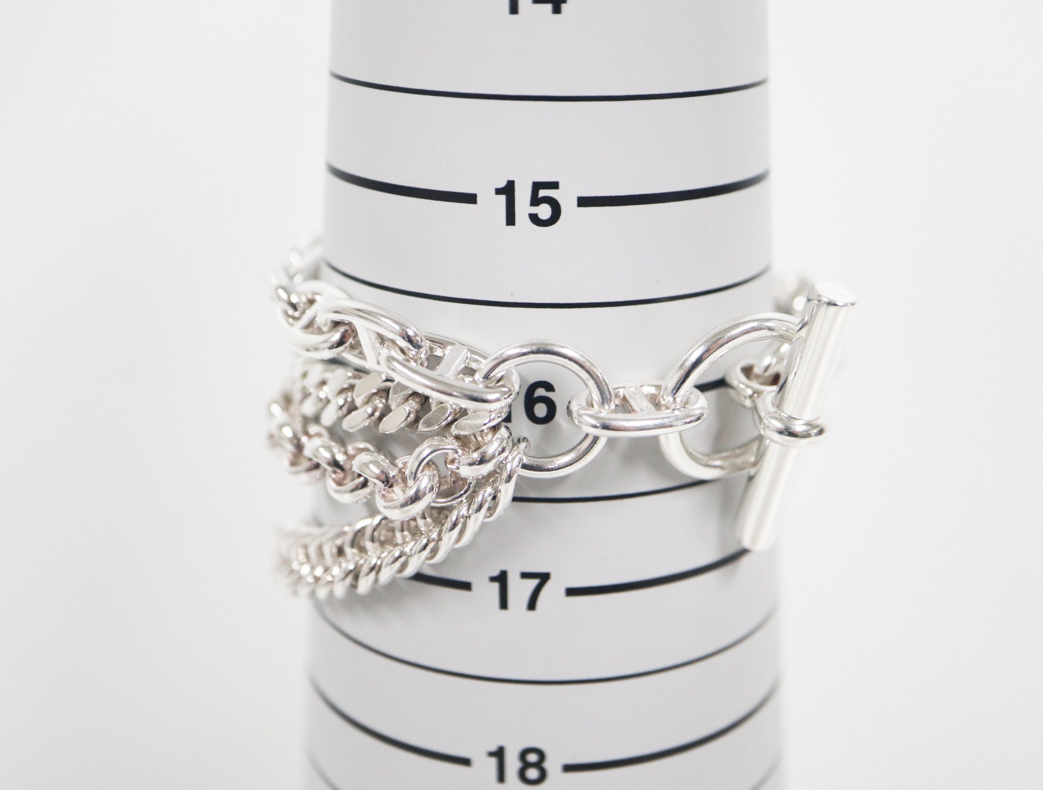 楽天市場】エルメス HERMES エトセトラ4 シルバー チェーン