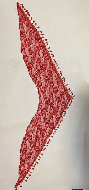 楽天市場】フラメンコ衣装 花柄 刺繍 シージョ 伸縮レース ドロップ