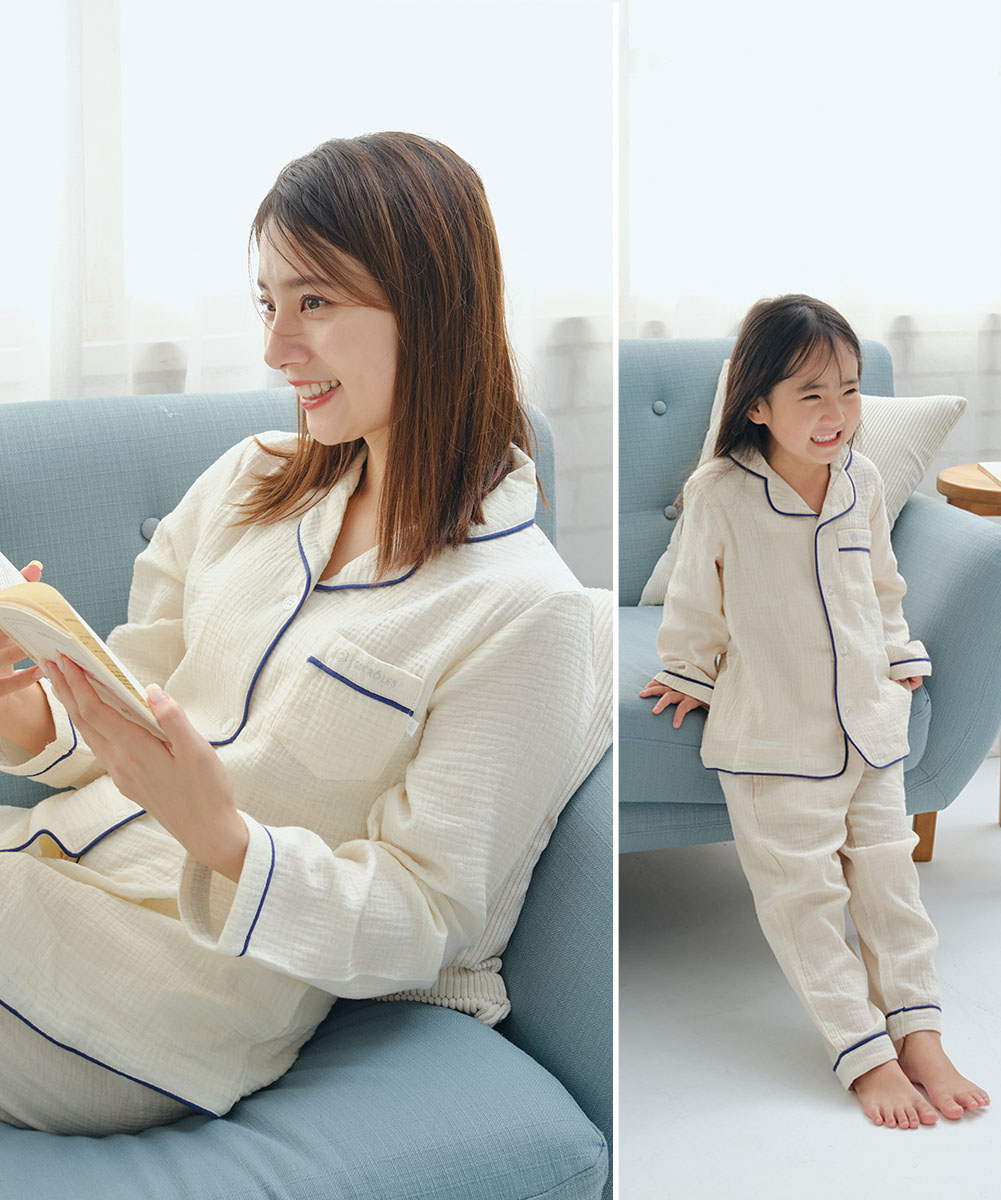 楽天市場】＼複数点で550円OFFcoupon／ パジャマ 長袖 綿100% ダブル