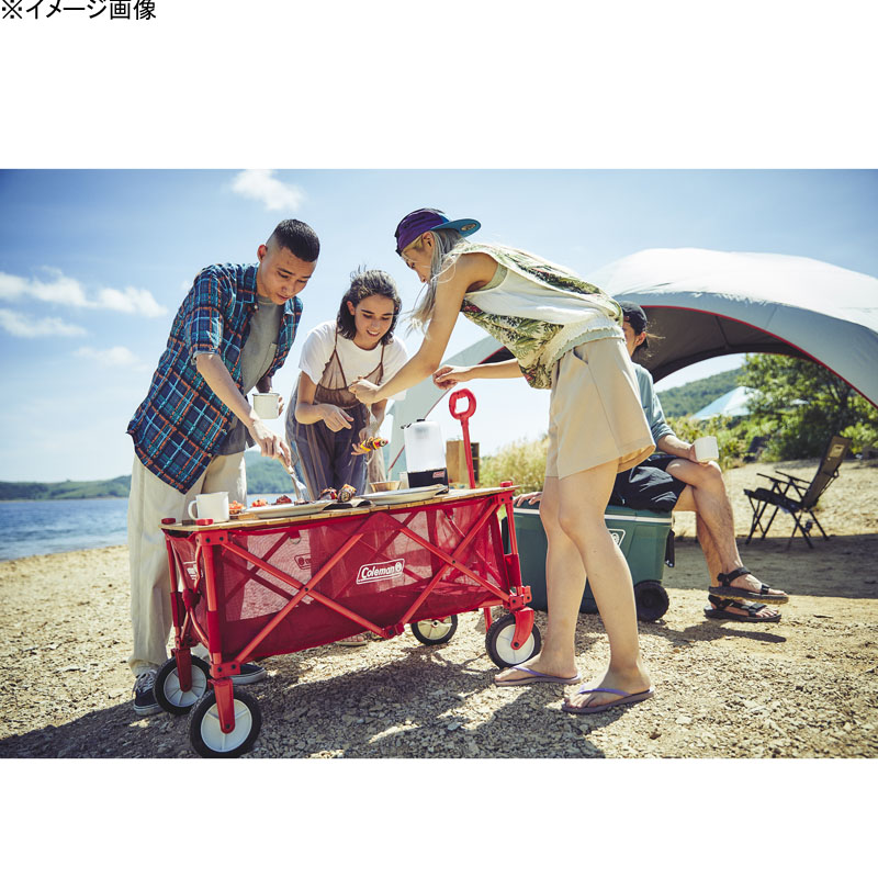 楽天市場】 Coleman(コールマン) アウトドアワゴンウッドロール