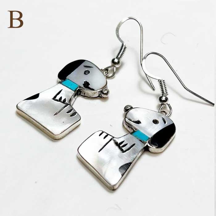 楽天市場】インディアンジュエリー ズニ族 スヌーピー インレイ