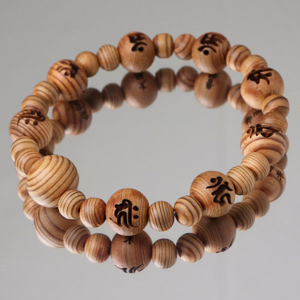 楽天市場】八体佛 屋久杉 ブレスレット【守り本尊 八体仏 梵字 守護仏