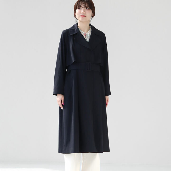 楽天市場】Ballsey(ボールジィ) ウールギャバジン ガウンコート(11-08