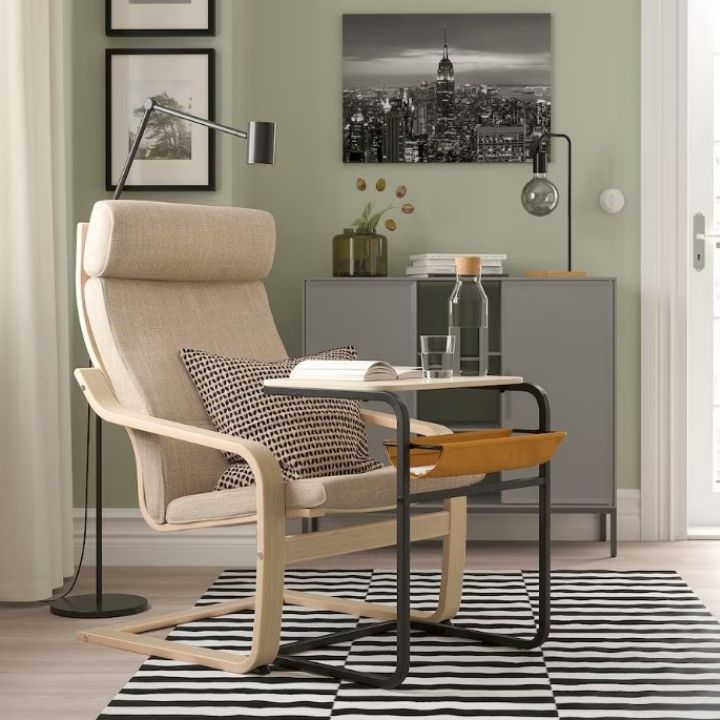 楽天市場】IKEA イケア OLSEROD オルセロード サイドテーブル 53x50 cm