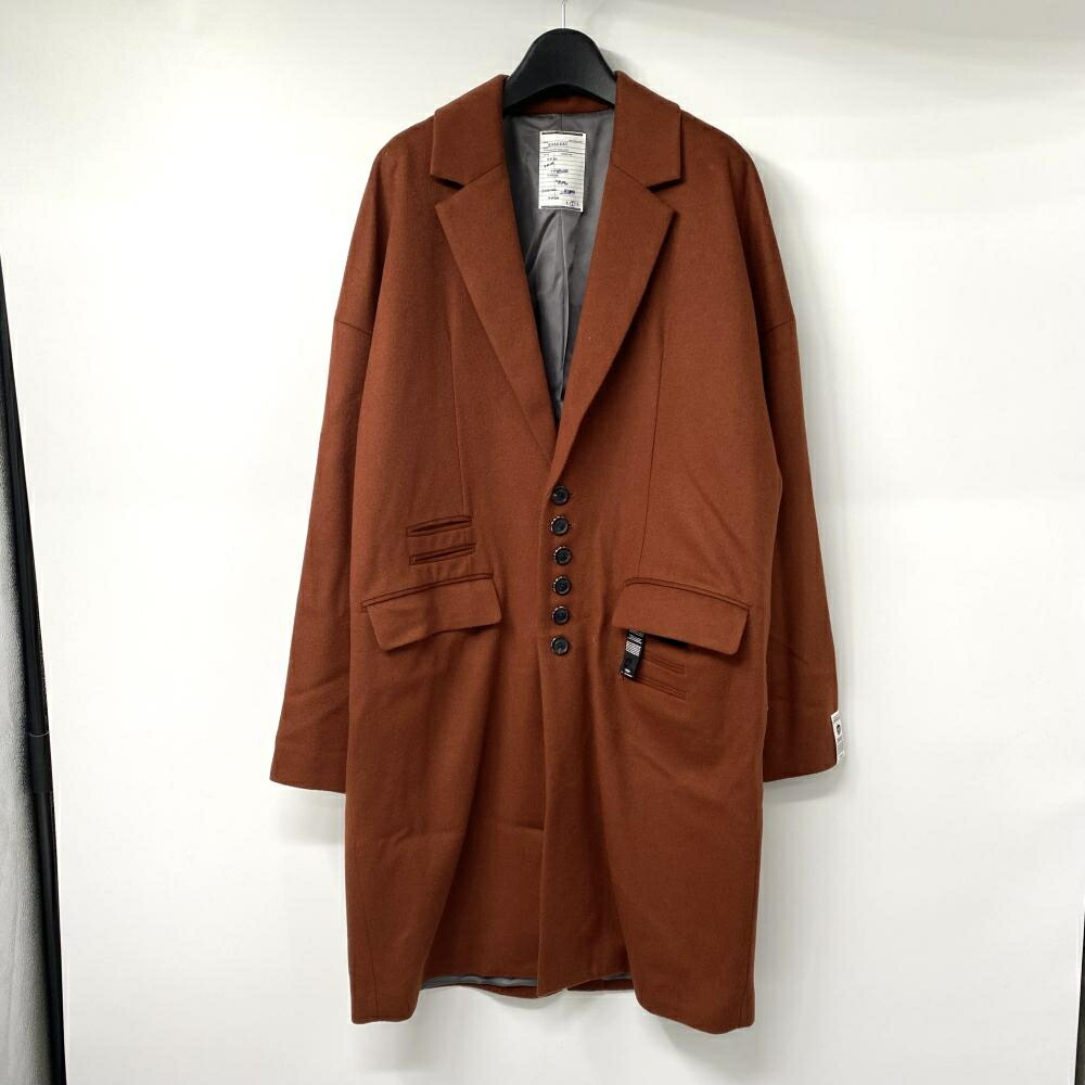 値下げ◎】 SHAREEF / カシミヤ ウール チェスターコート ジャケット