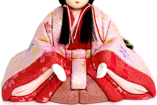 楽天市場】雛人形 吉徳大光 一秀 木目込み人形 幅43cmコンパクト 親王