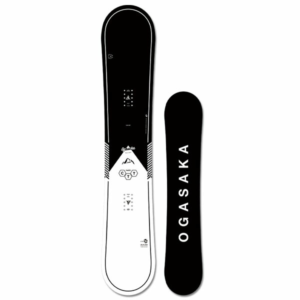 限定マット仕様】OGASAKA CT-L 154cm｜キャンバー良 OGASAKA Snowboard