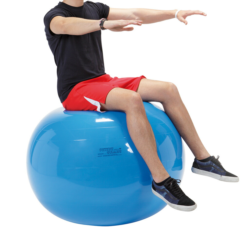 楽天市場】【Wアクションポンププレゼント】ギムニクボール95 青色