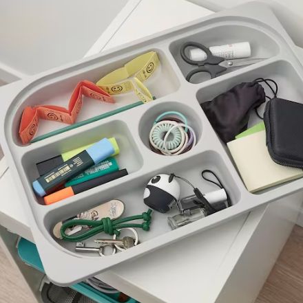 楽天市場】IKEA イケア TROFAST トロファスト収納トレイ 仕切り付き