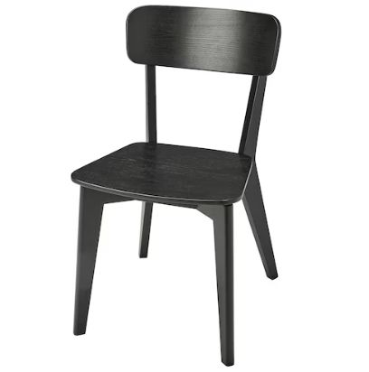 楽天市場】IKEAイケアLISABO リーサボーチェア, ブラック104.572.30