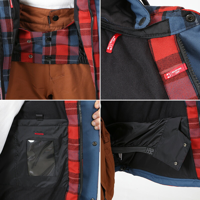 楽天市場】《SALE》 シックスエイトシックス 686 メンズ スノーボード