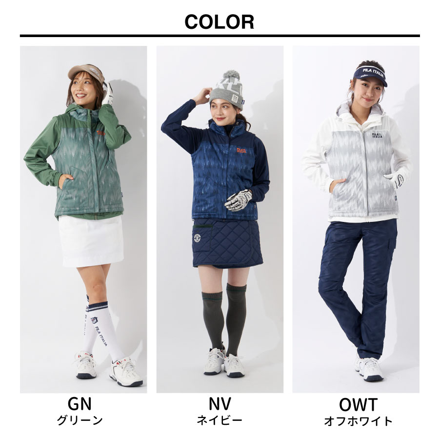 楽天市場】レディース 中綿ベスト＋ブルゾン 2点セット パーカー