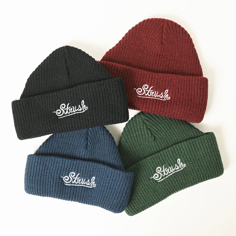 楽天市場】【 STRUSH / SIGNATURE EMB BEANIE / DARK GREEN 】 スト