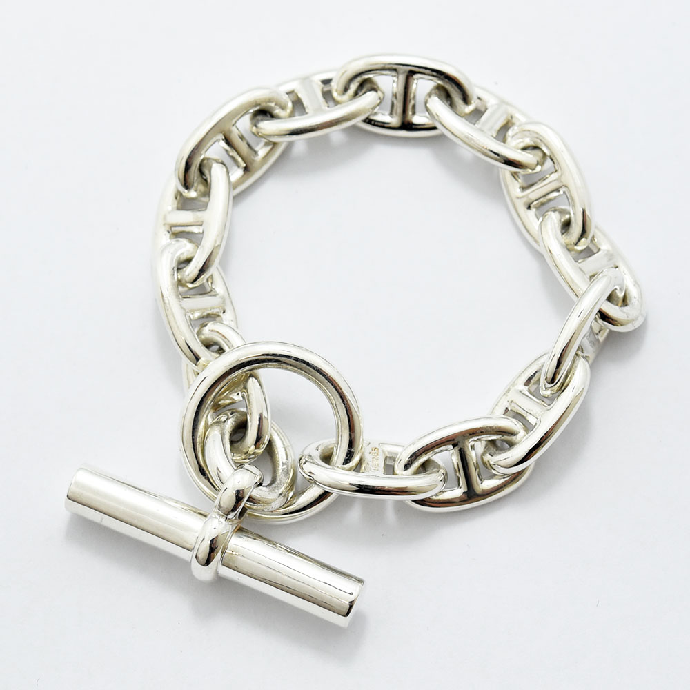 楽天市場】エルメス ブレスレット シェーヌダンクル MM HERMES 13コマ