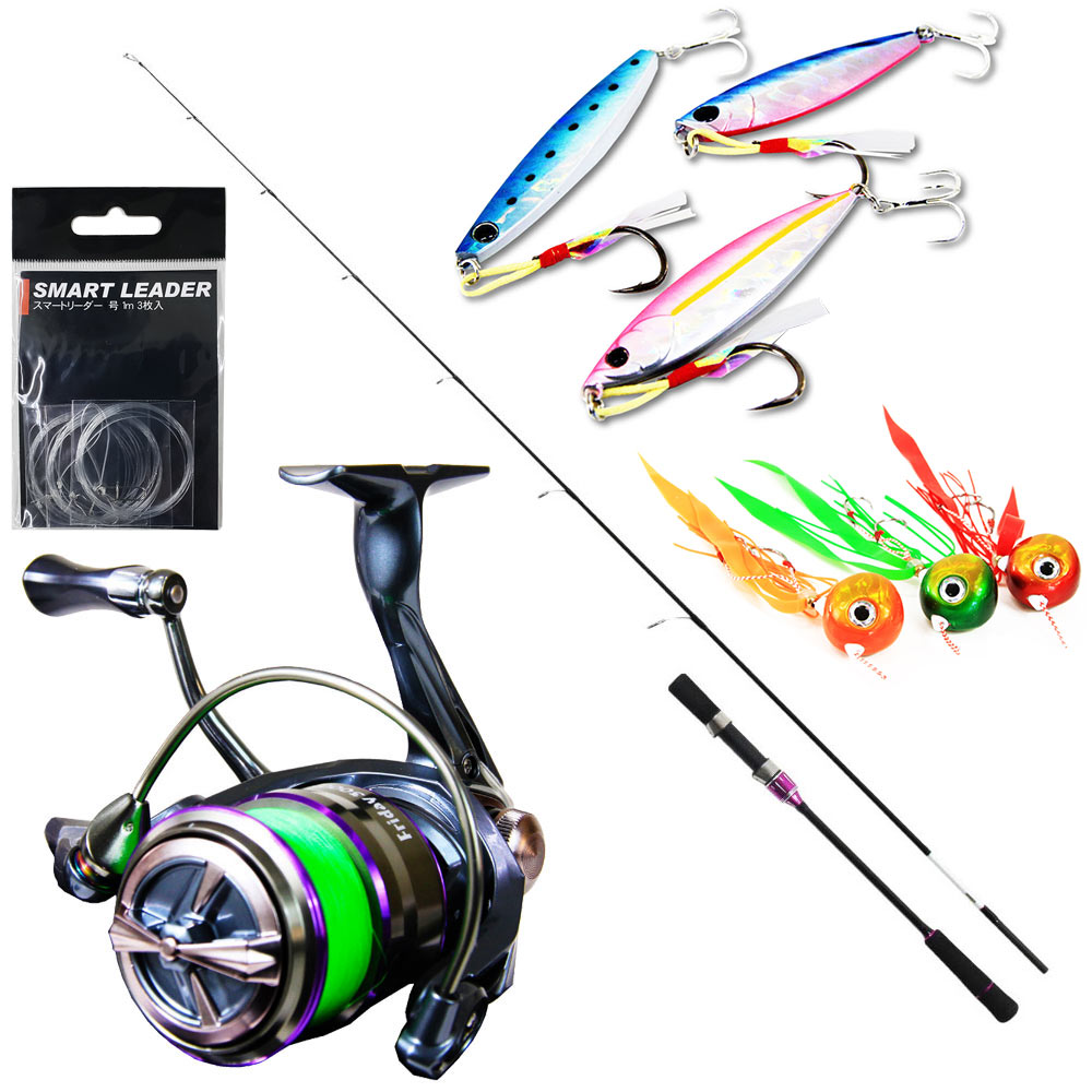 楽天市場】スーパーライトジギング セット（ロッド・竿本体｜ロッド