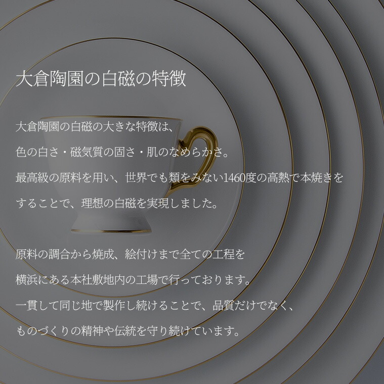 楽天市場】【大倉陶園直営店】 技法シリーズ 小皿セット（6枚） 日本