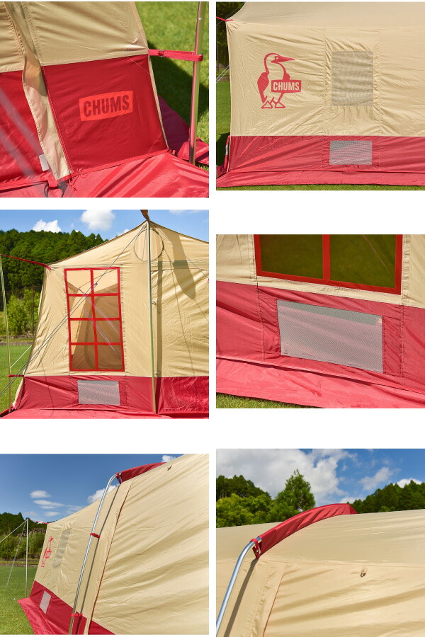 楽天市場】チャムス CHUMS | Booby Cabin Tent 4 ブービーキャビン